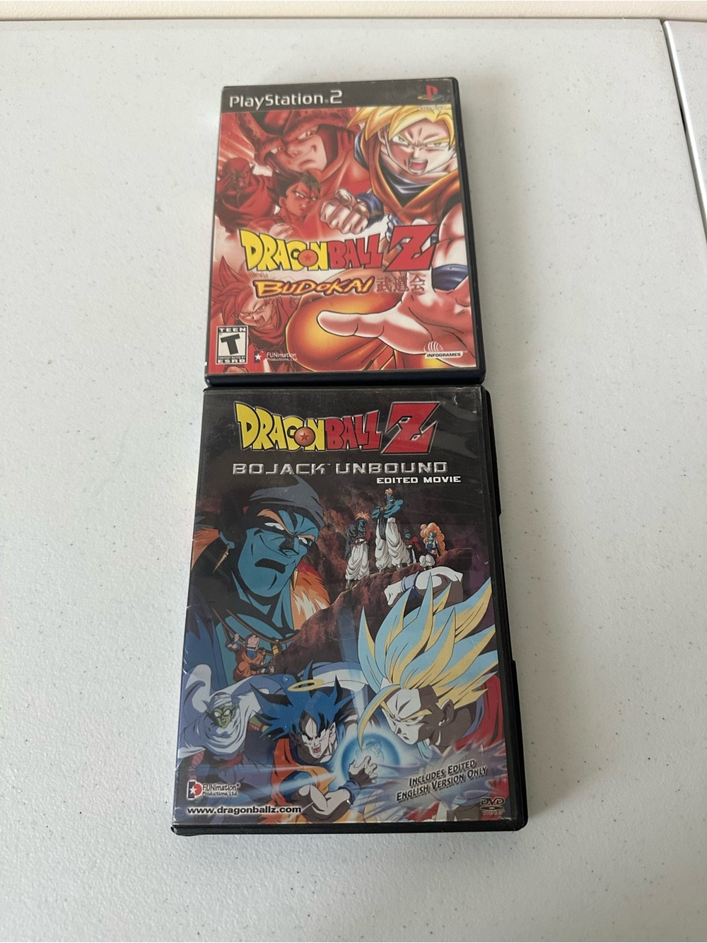 Dragon Ball Z Video Game & Movie Bundle - Black set of 2